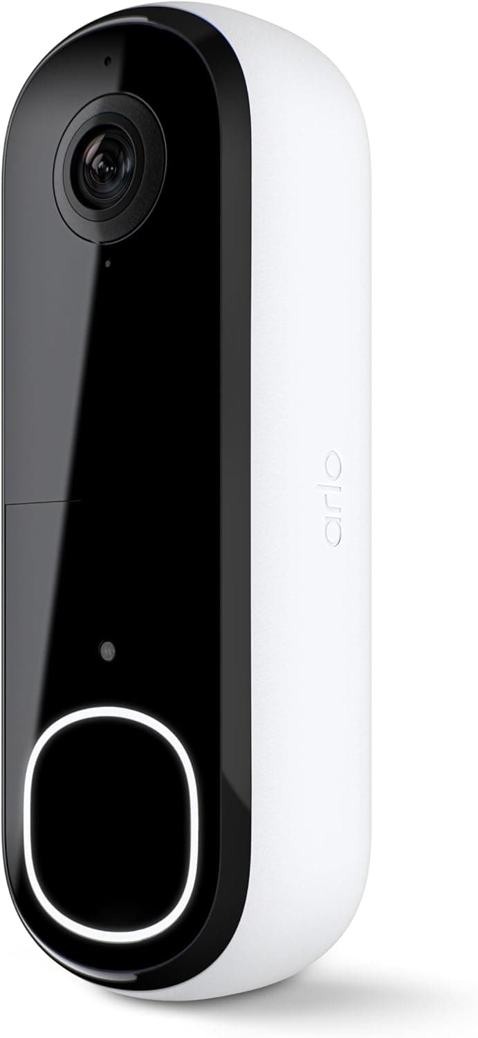 Arlo Video Doorbell 2K (2nd Gen, Latest Release)